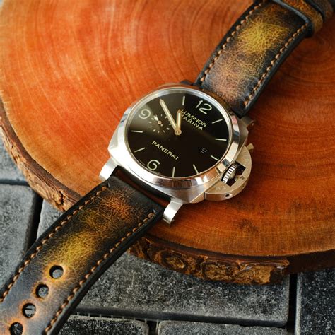 panerai leather|aftermarket panerai watch straps.